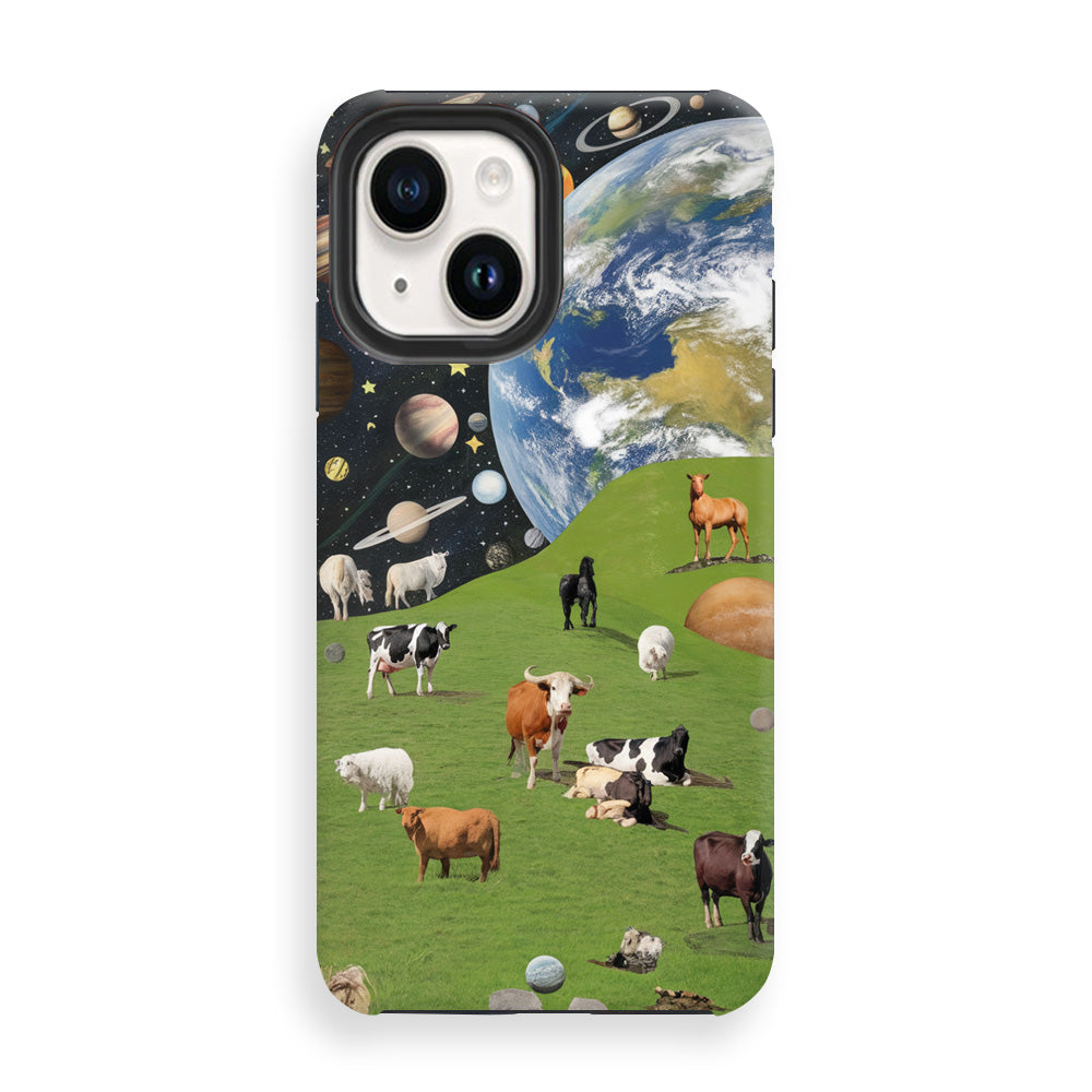 Fantasy Fields Collage Phone Cases