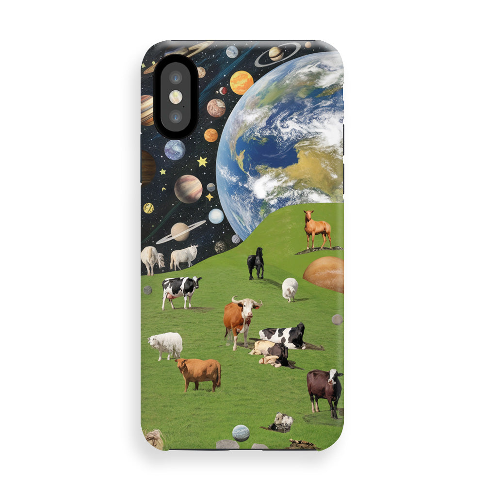 Fantasy Fields Collage Phone Cases