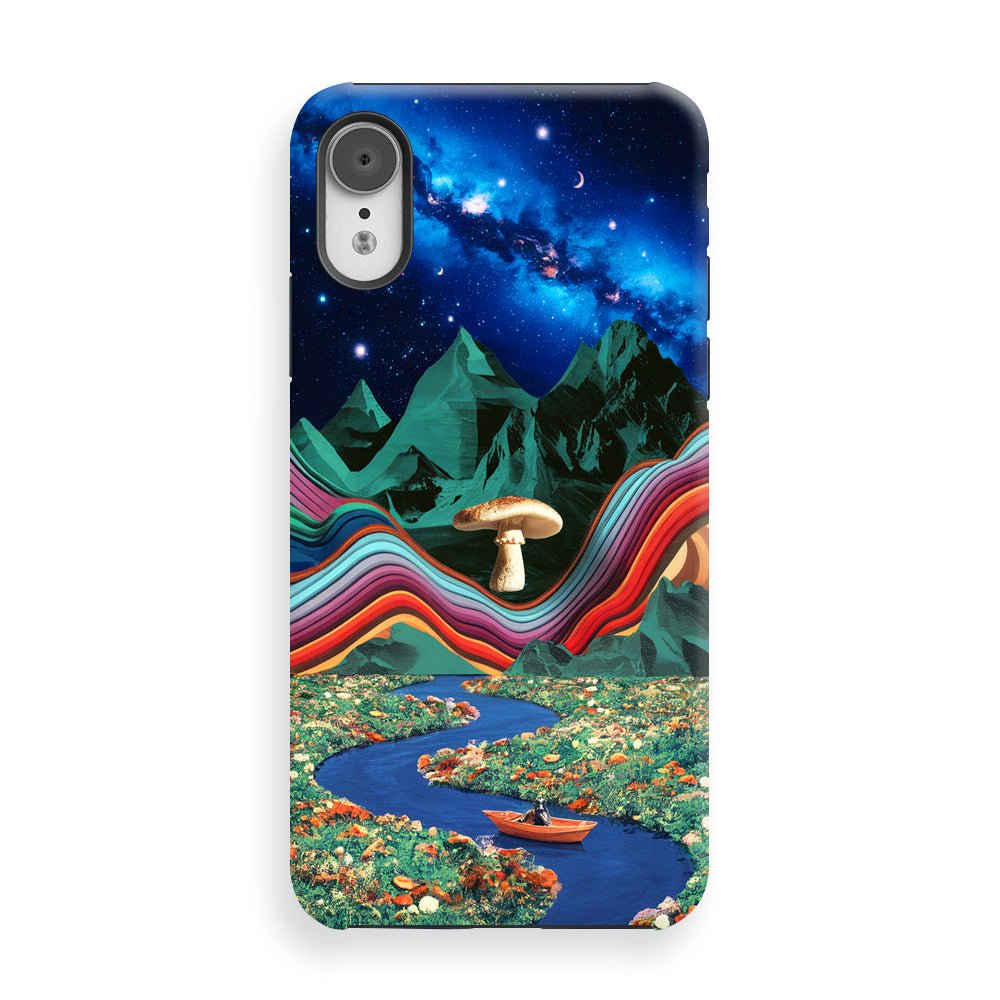 Mushroom Dimension Collage Phone Cases