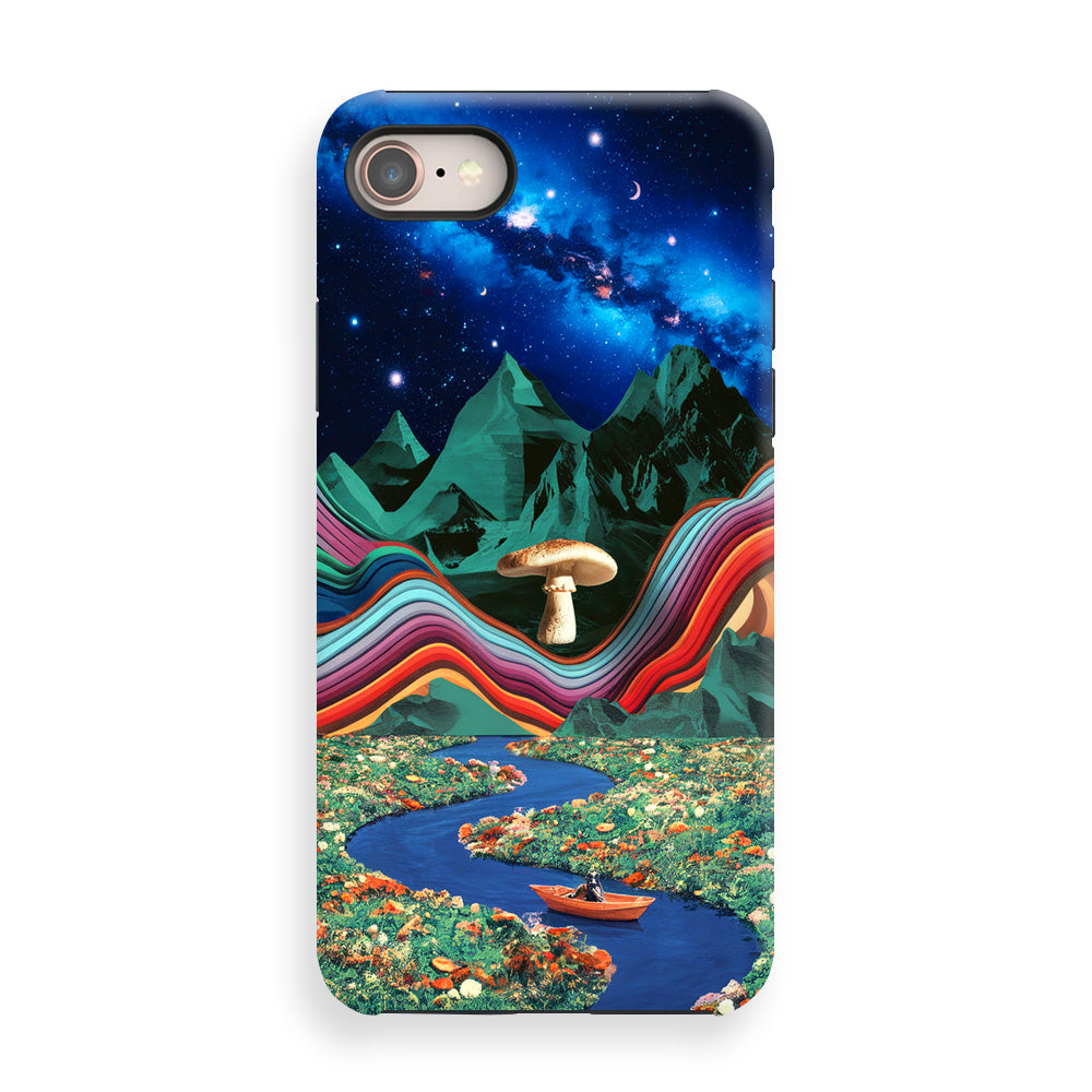 Mushroom Dimension Collage Phone Cases