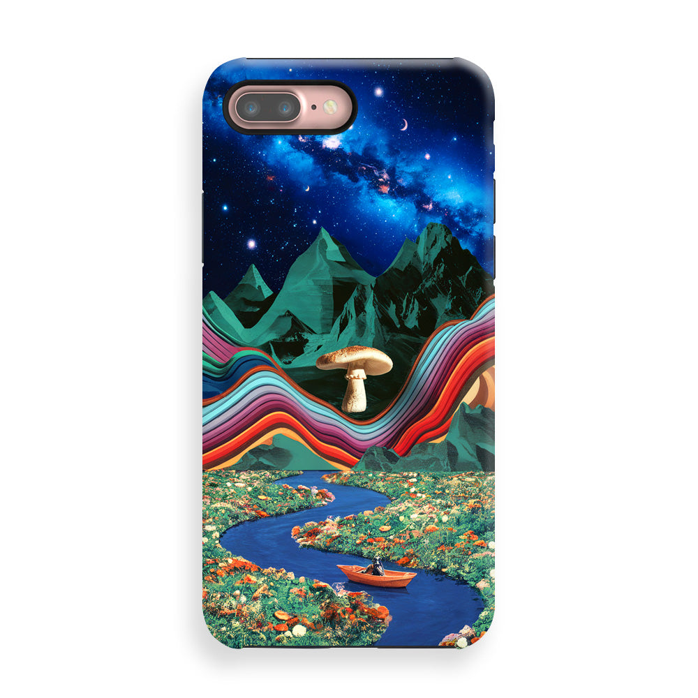 Mushroom Dimension Collage Phone Cases