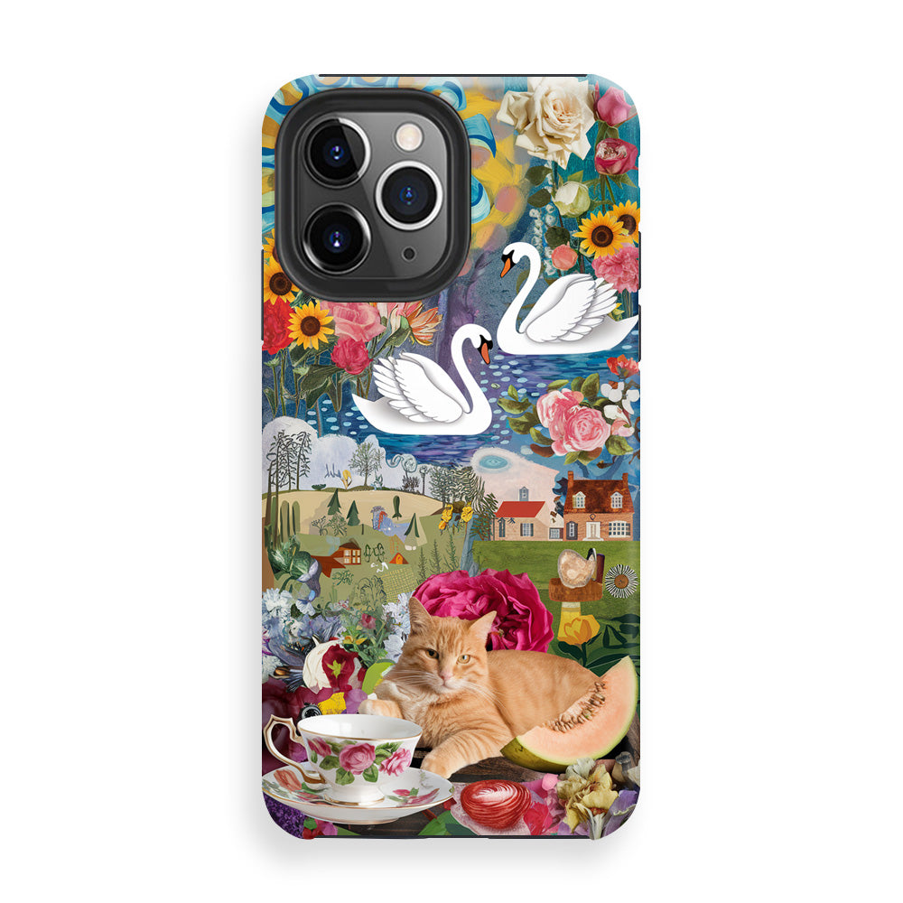 Countryside Charm Collage Phone Cases