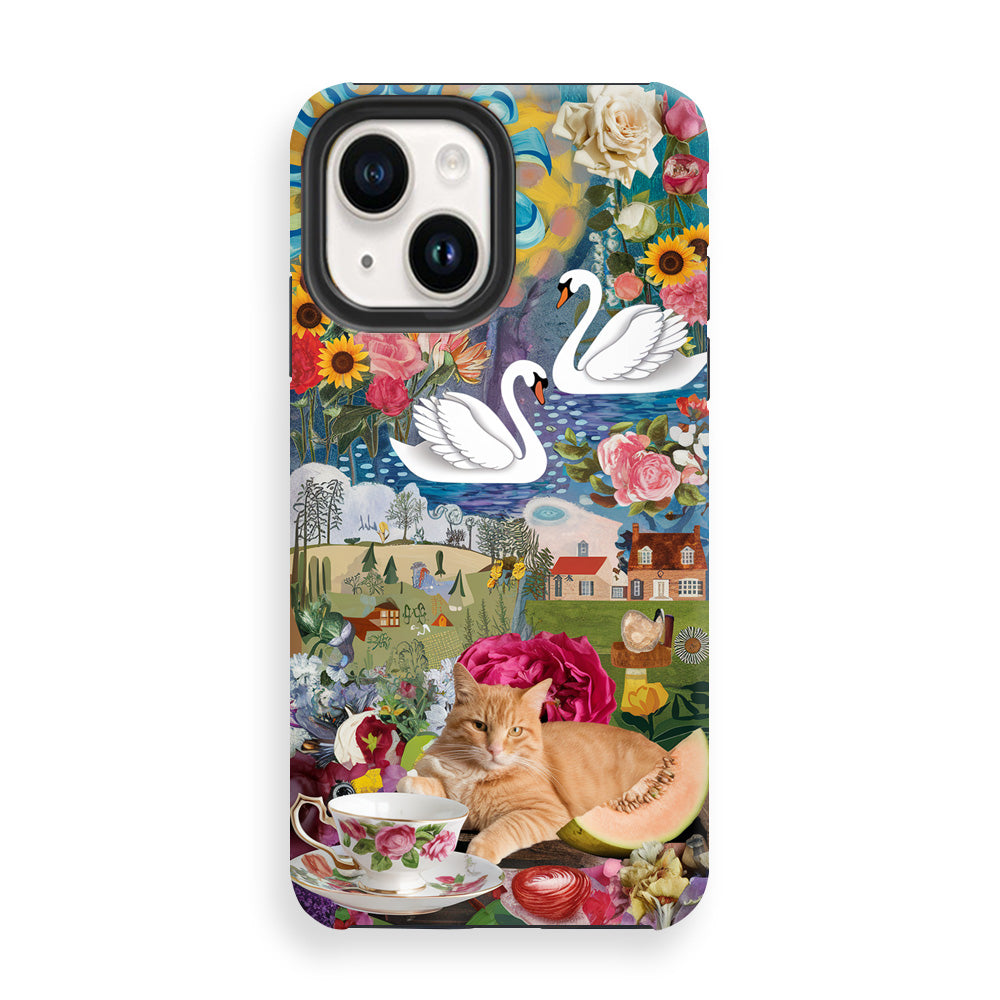 Countryside Charm Collage Phone Cases