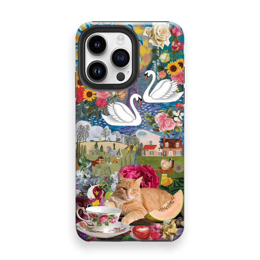 Countryside Charm Collage Phone Cases