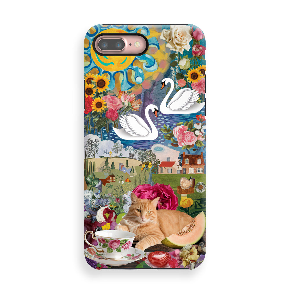 Countryside Charm Collage Phone Cases