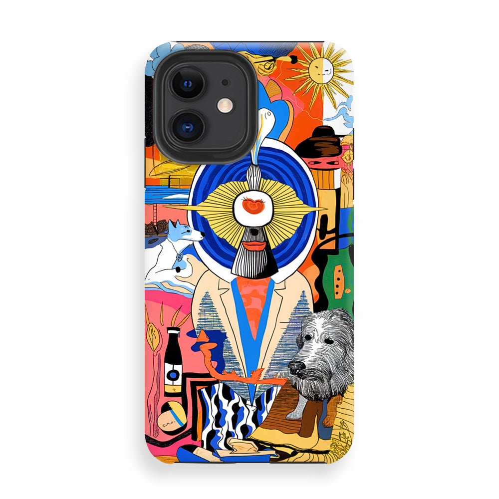 Hidden Identity Collage Phone Cases