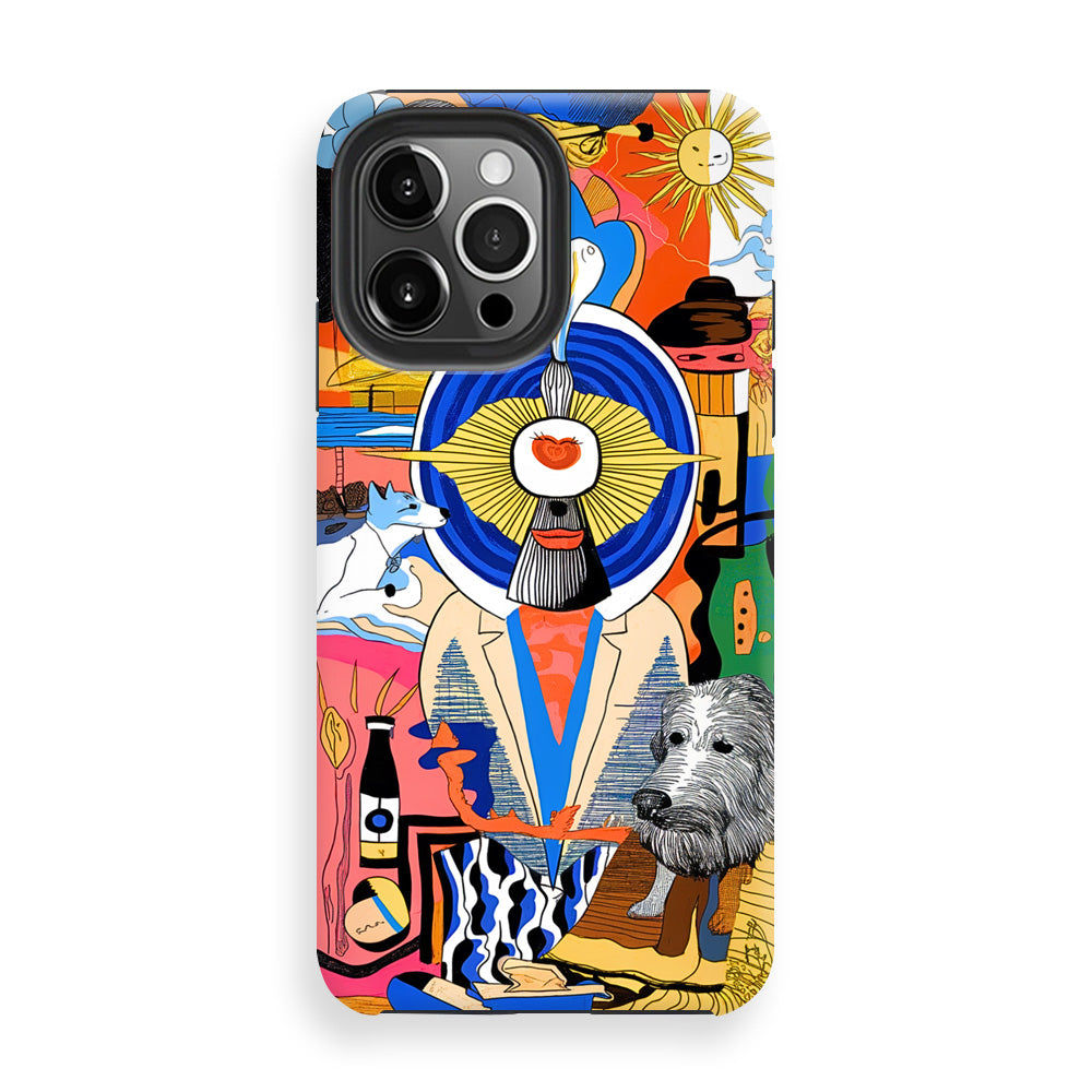 Hidden Identity Collage Phone Cases