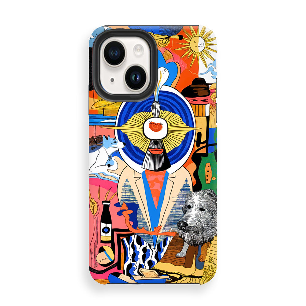 Hidden Identity Collage Phone Cases