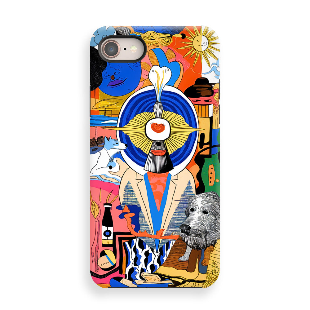 Hidden Identity Collage Phone Cases