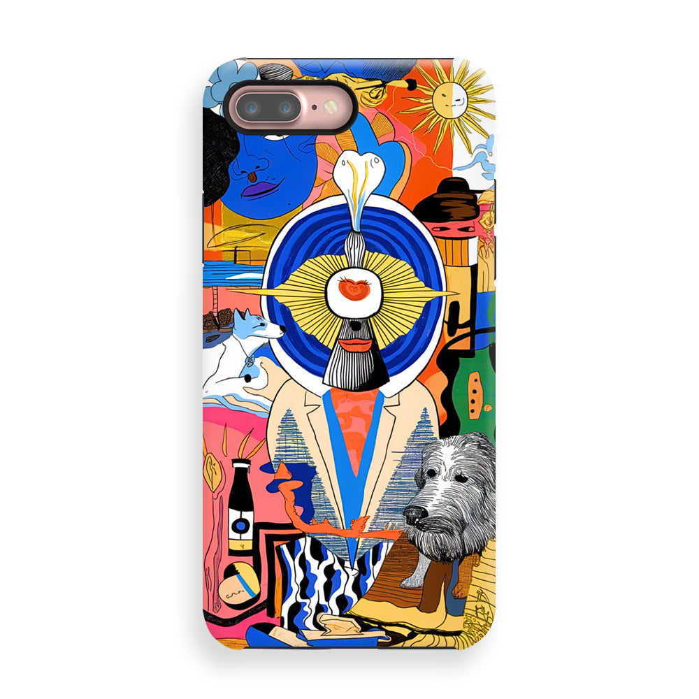 Hidden Identity Collage Phone Cases