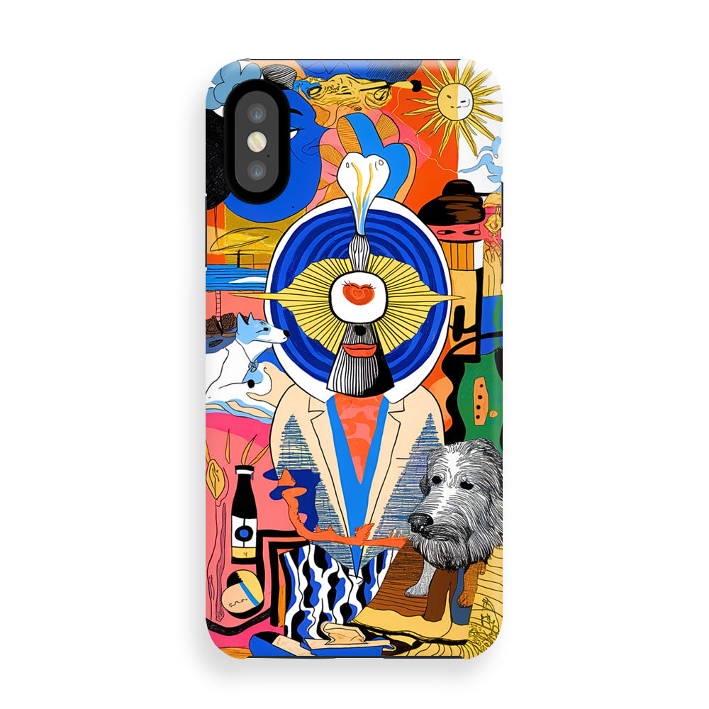 Hidden Identity Collage Phone Cases