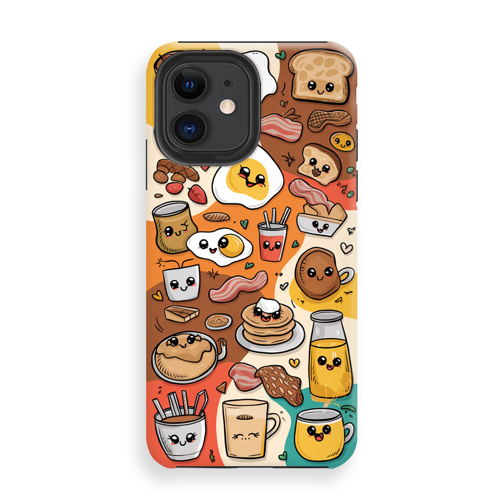 Cute Food Sticker Phone Cases