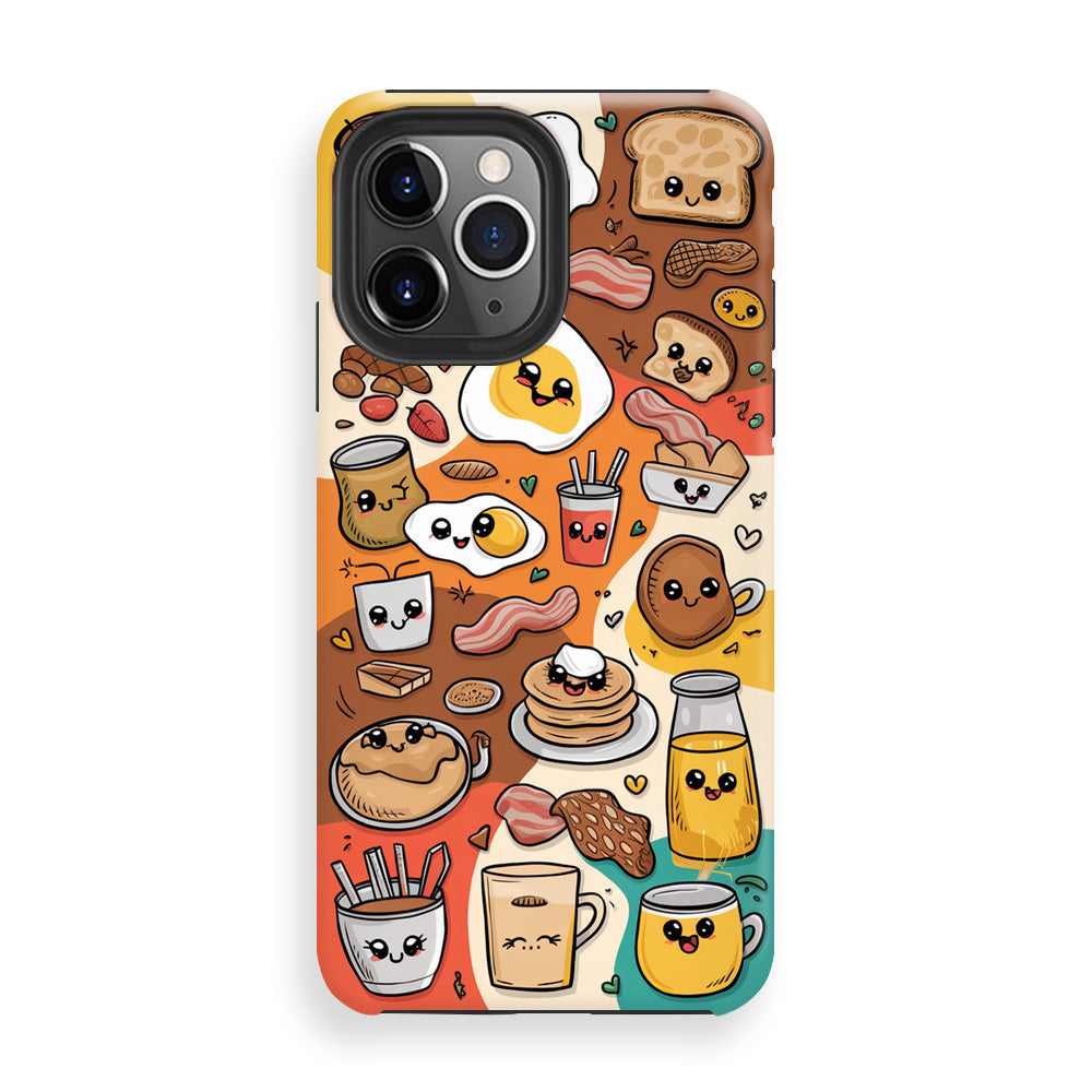 Cute Food Sticker Phone Cases