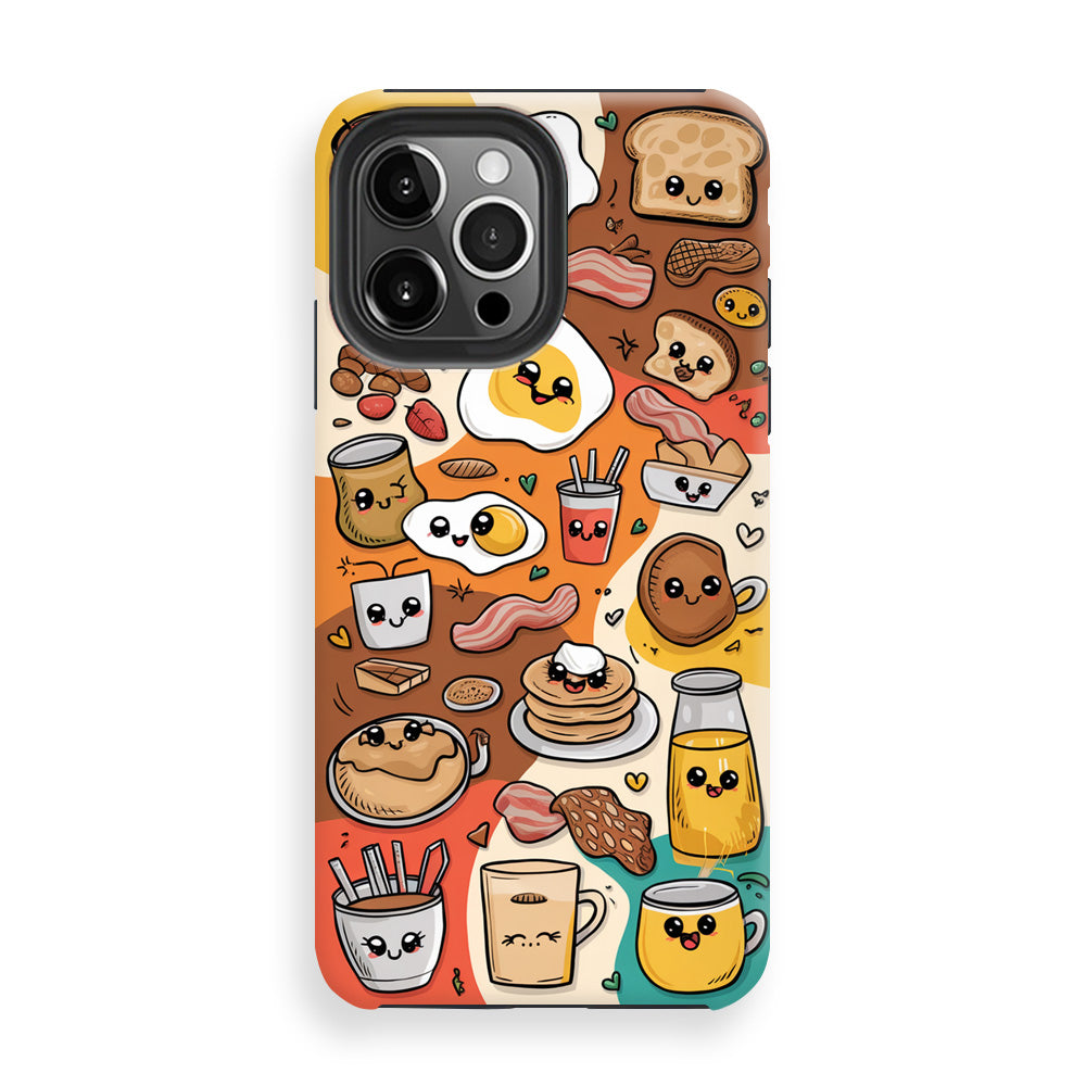 Cute Food Sticker Phone Cases