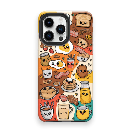 Cute Food Sticker Phone Cases