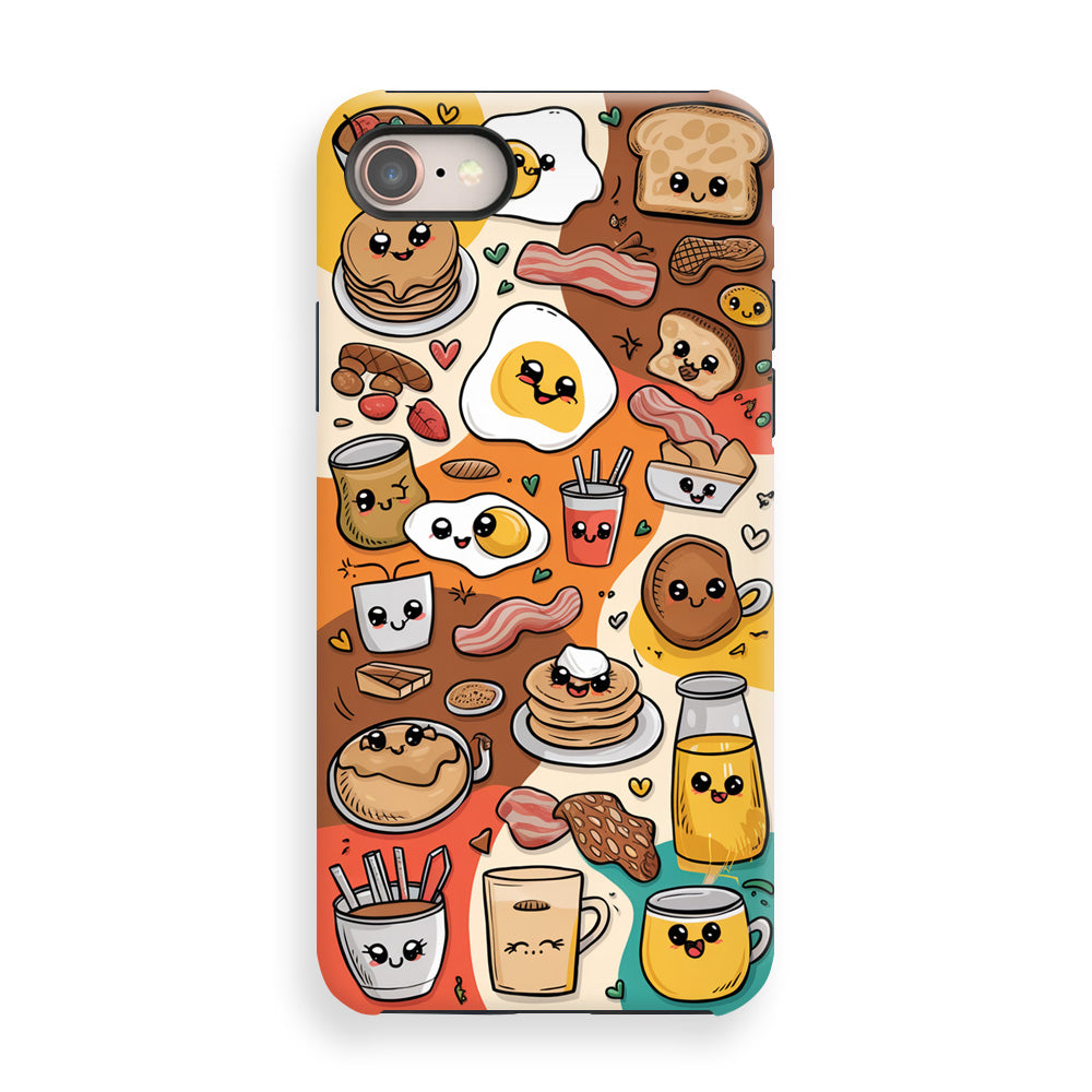 Cute Food Sticker Phone Cases