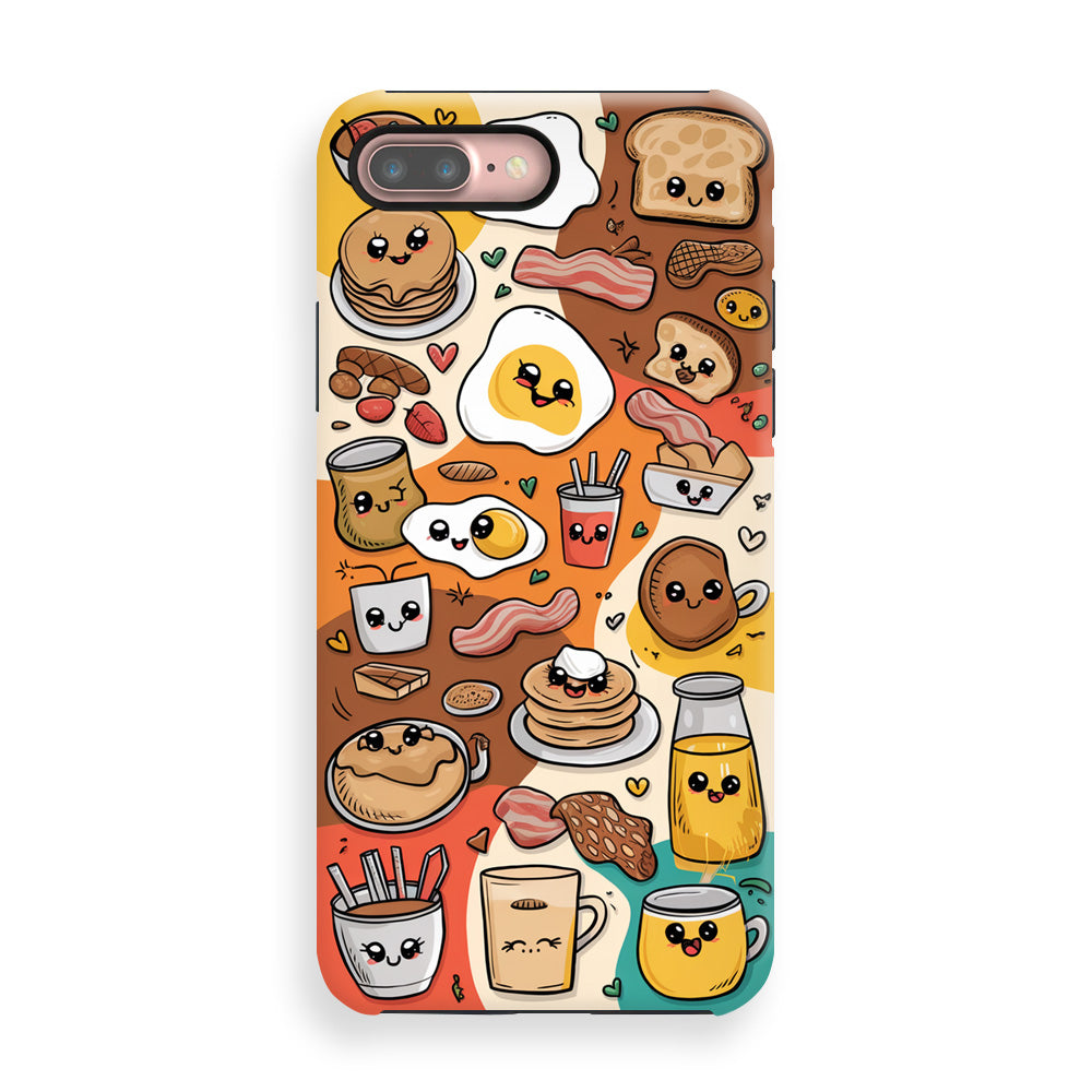 Cute Food Sticker Phone Cases