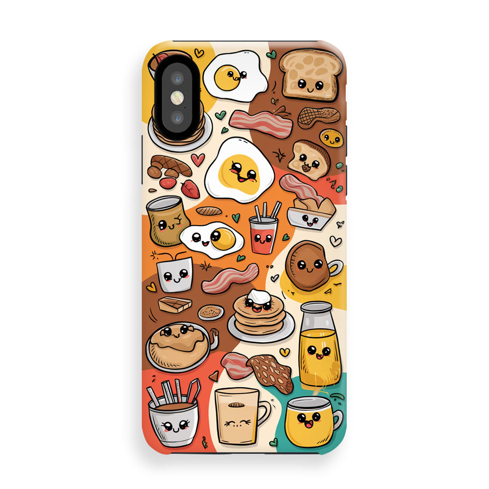 Cute Food Sticker Phone Cases