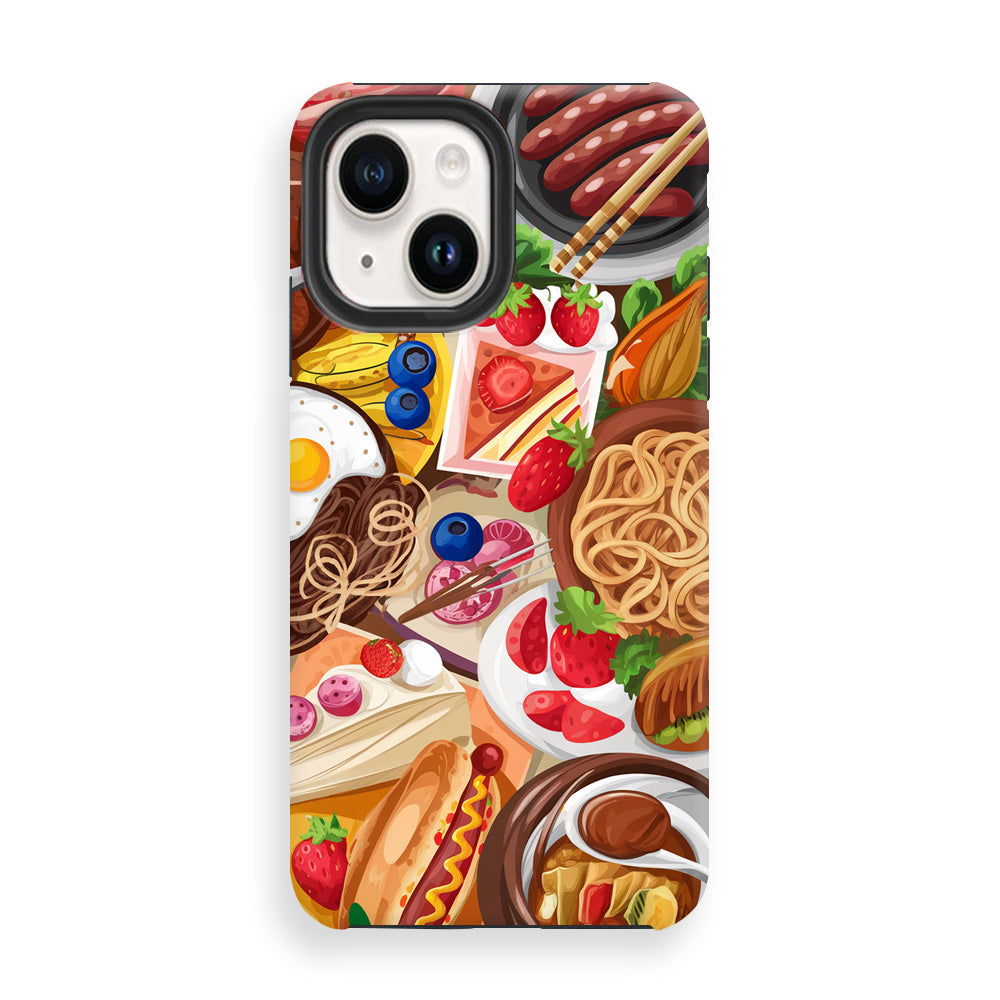 Art Table Food Phone Cases