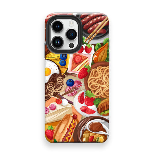 Art Table Food Phone Cases