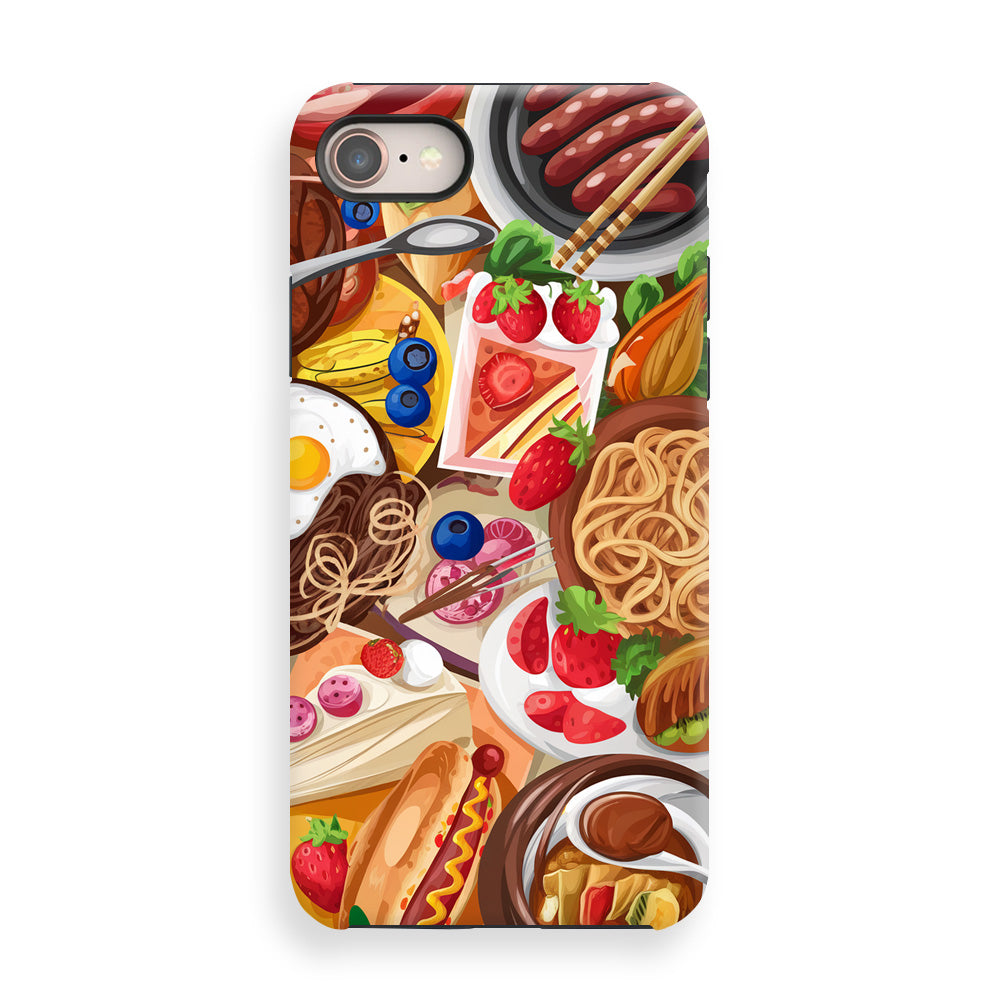 Art Table Food Phone Cases