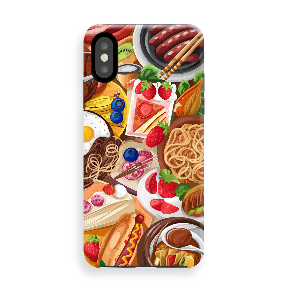 Art Table Food Phone Cases