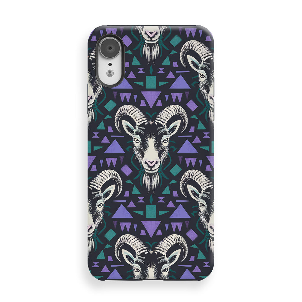 Goat-Head Mandala Phone Cases