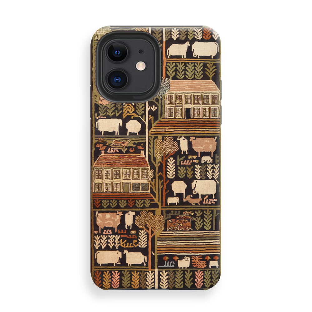 Pixel Frame Vintage Field Phone Cases