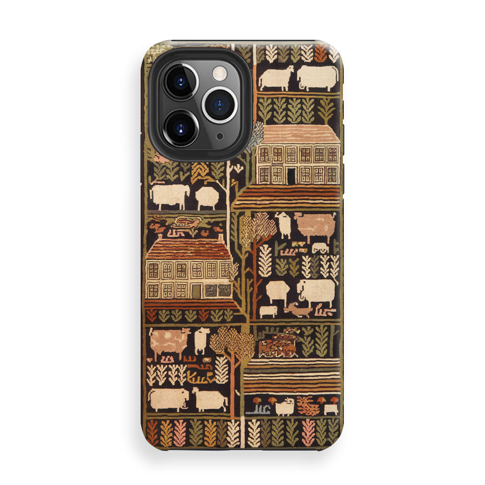 Pixel Frame Vintage Field Phone Cases