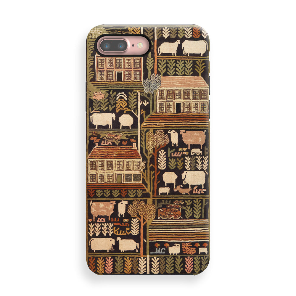 Pixel Frame Vintage Field Phone Cases