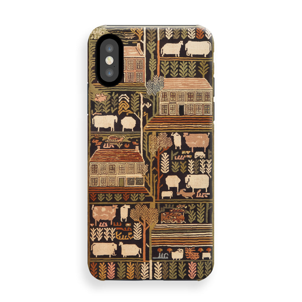 Pixel Frame Vintage Field Phone Cases