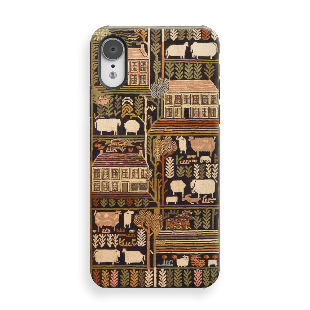 Pixel Frame Vintage Field Phone Cases