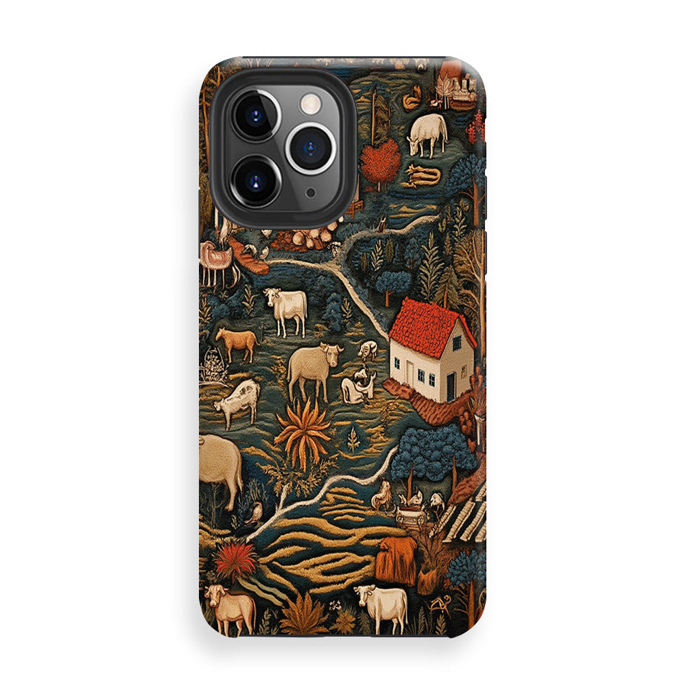 Land Village Art Phone Cases