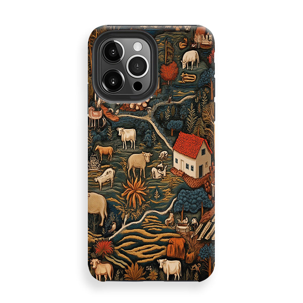 Land Village Art Phone Cases