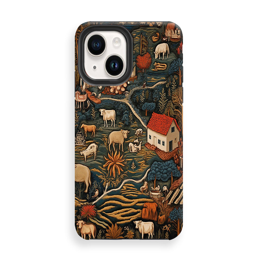 Land Village Art Phone Cases