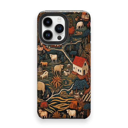 Land Village Art Phone Cases