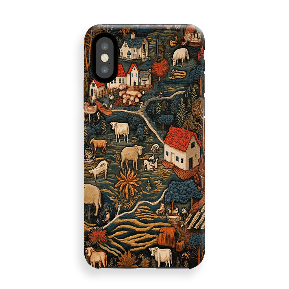 Land Village Art Phone Cases