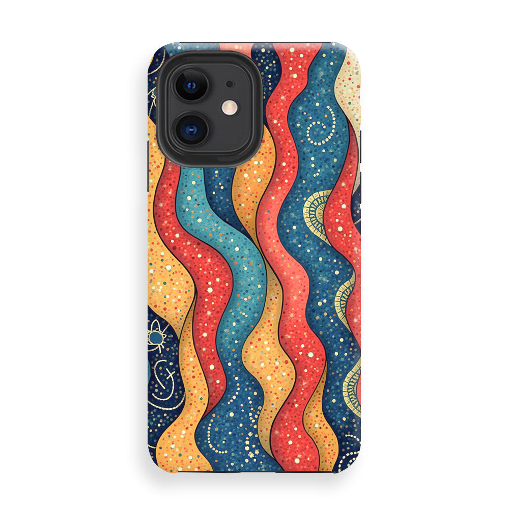 Cosmic Spiral Drip Phone Cases