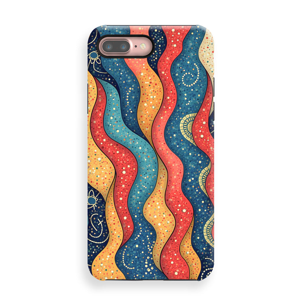 Cosmic Spiral Drip Phone Cases