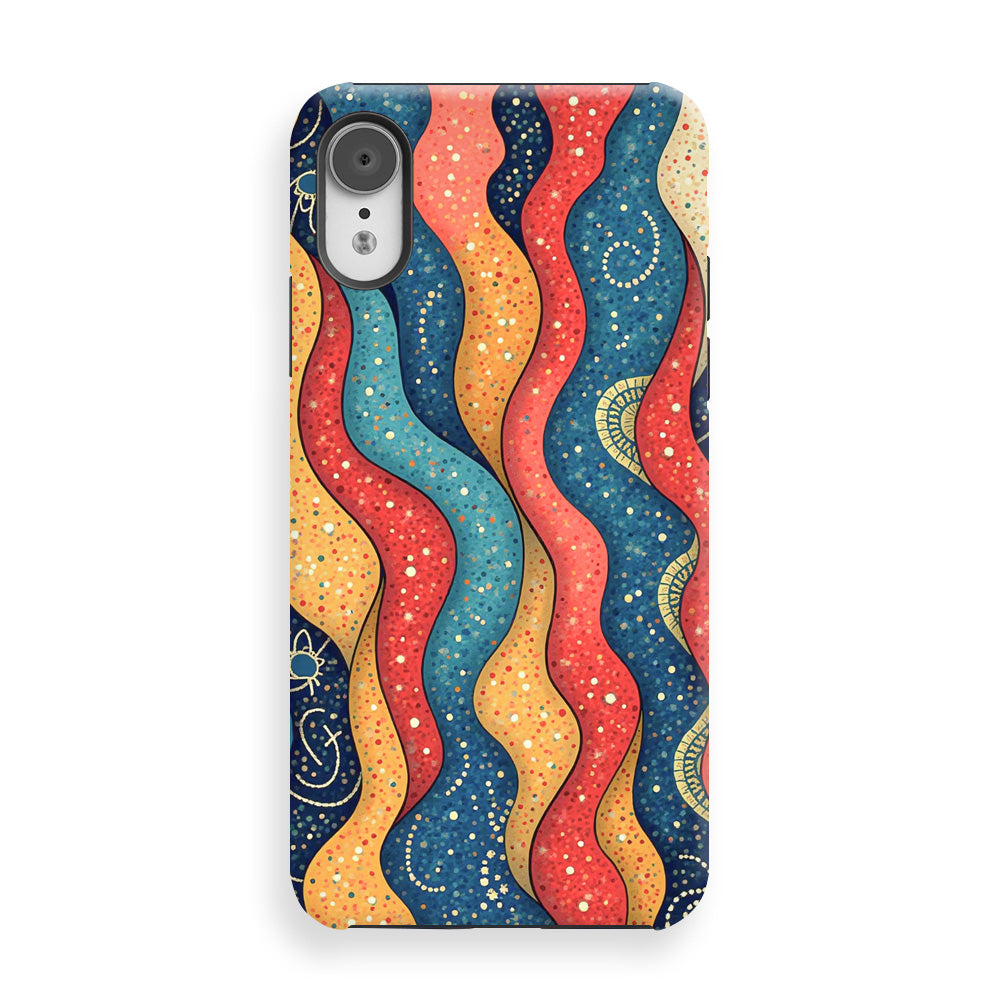 Cosmic Spiral Drip Phone Cases