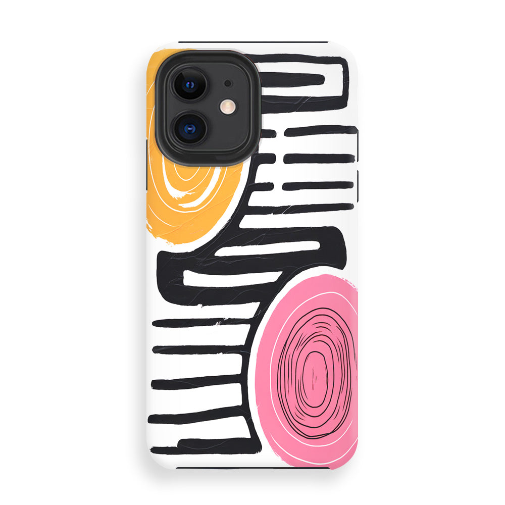 Swirl Two Sun Phone Cases