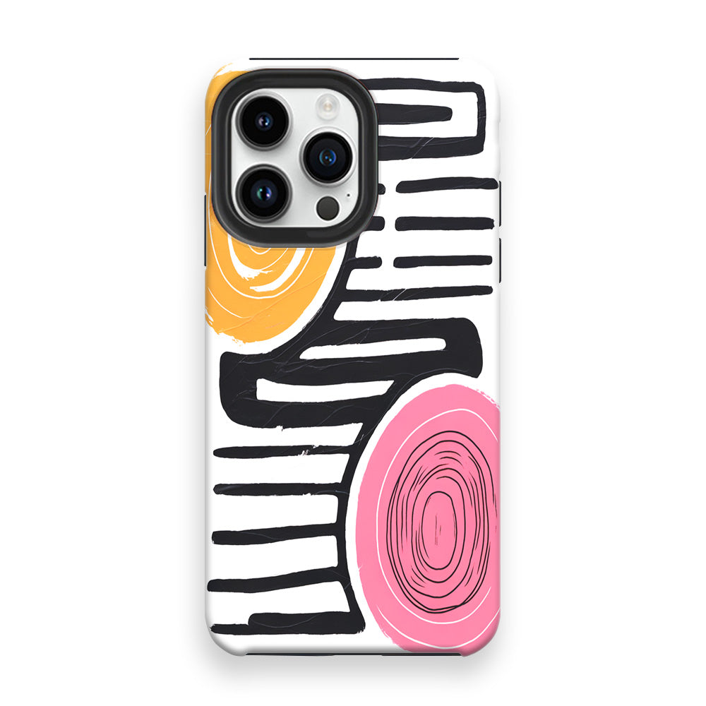 Swirl Two Sun Phone Cases