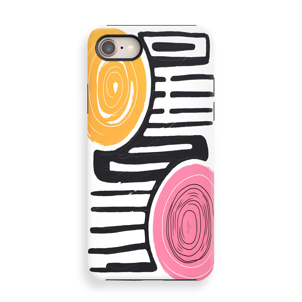 Swirl Two Sun Phone Cases