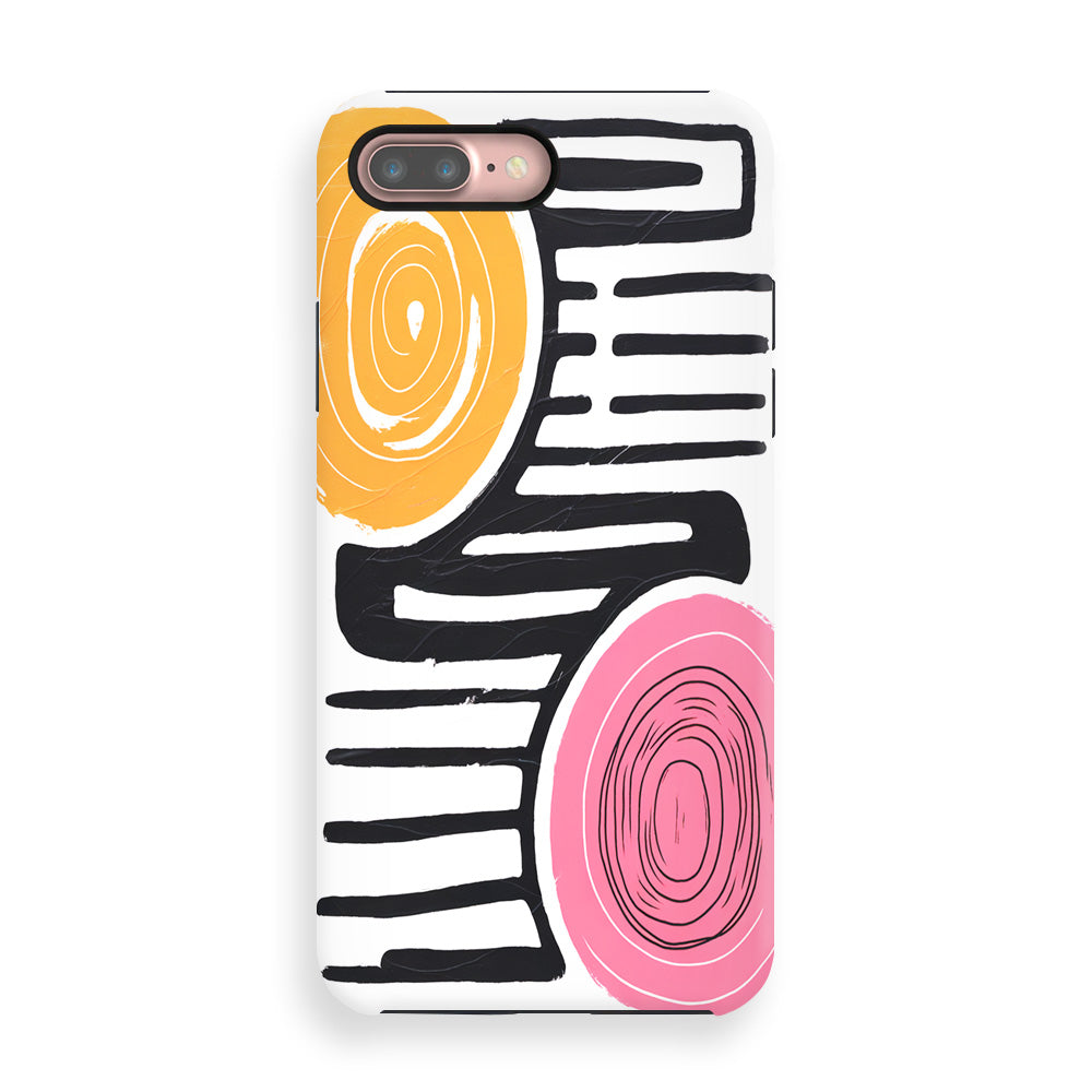 Swirl Two Sun Phone Cases