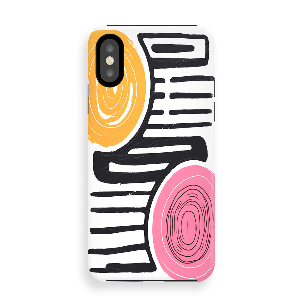 Swirl Two Sun Phone Cases