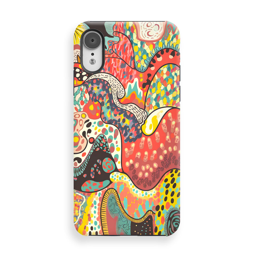 Layered Labyrinth Color Phone Cases