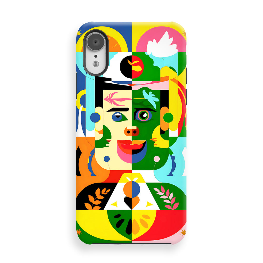 Abstract Pig Face Phone Cases