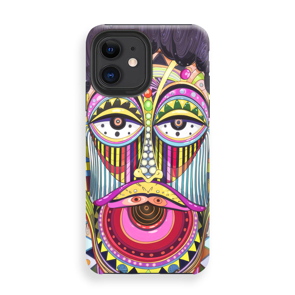 Playful Patterned Profile Phone Cases