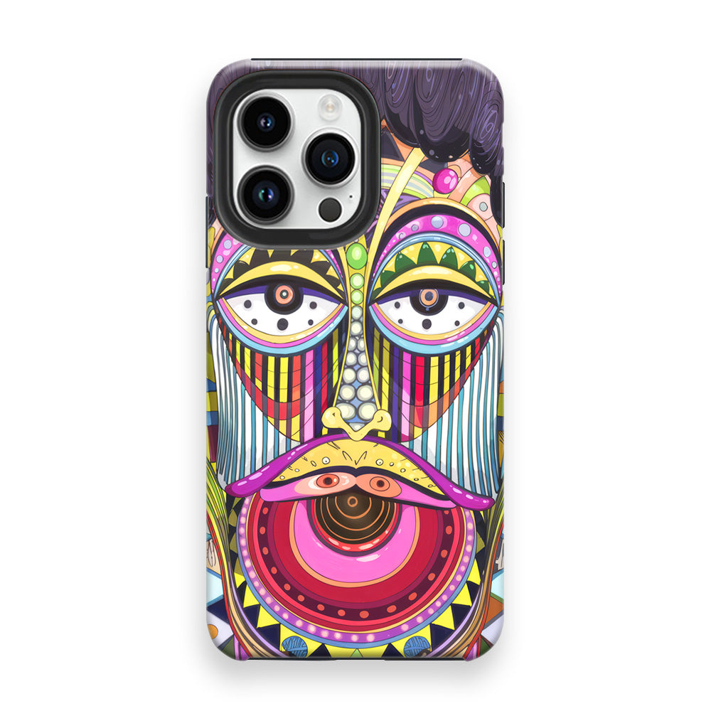 Playful Patterned Profile Phone Cases