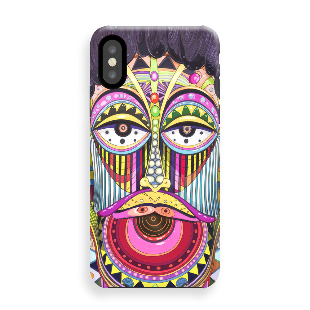 Playful Patterned Profile Phone Cases